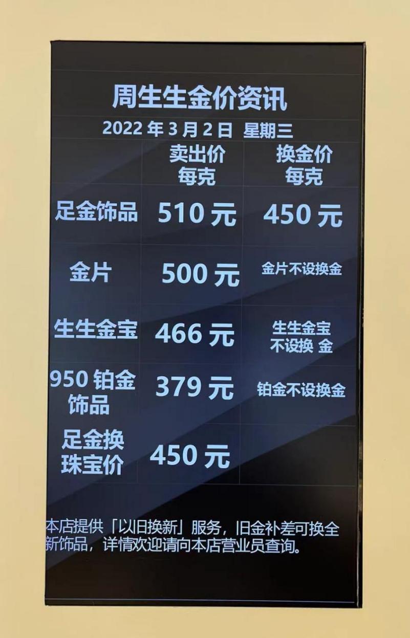 深圳黄金价格动态，今日黄金一克多少钱？