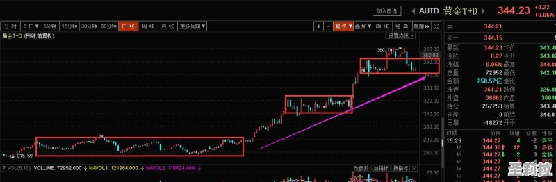 中国黄金今日股价走势分析