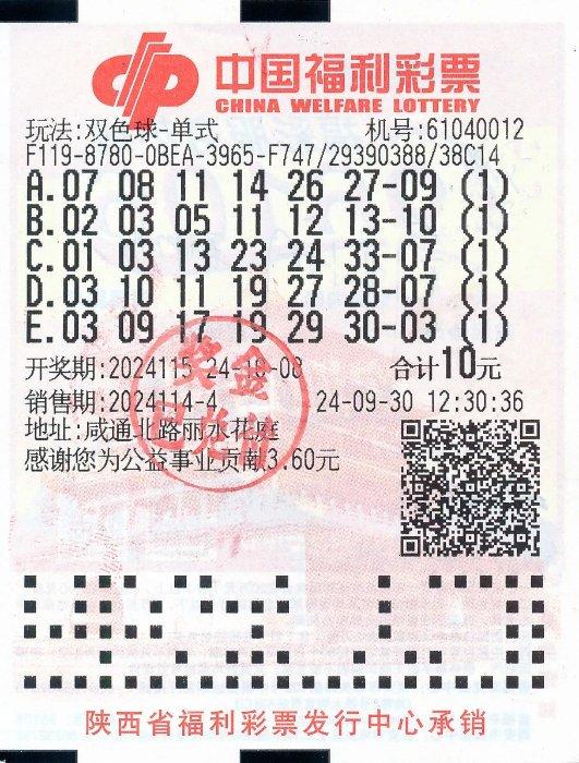 双色球2015040期，揭秘中奖号码背后的故事