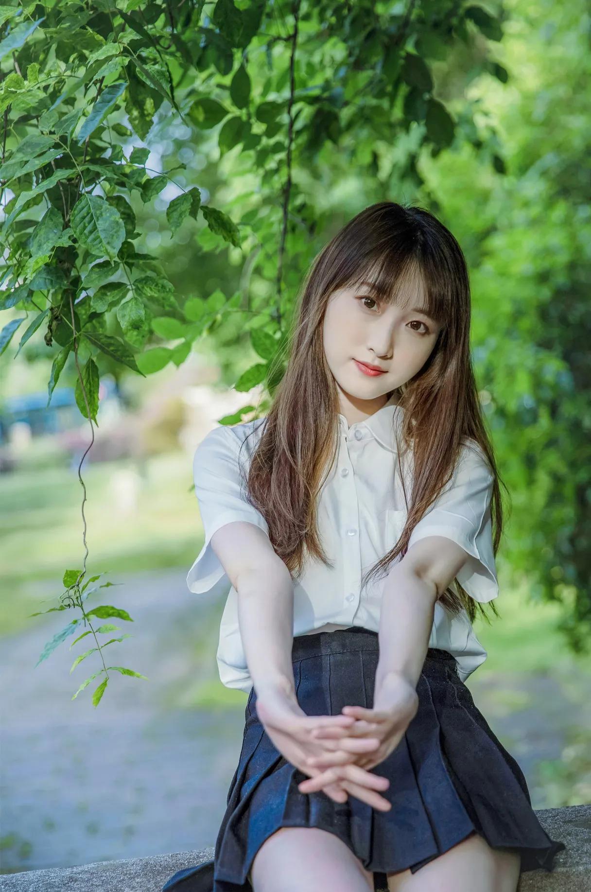 青春的少女