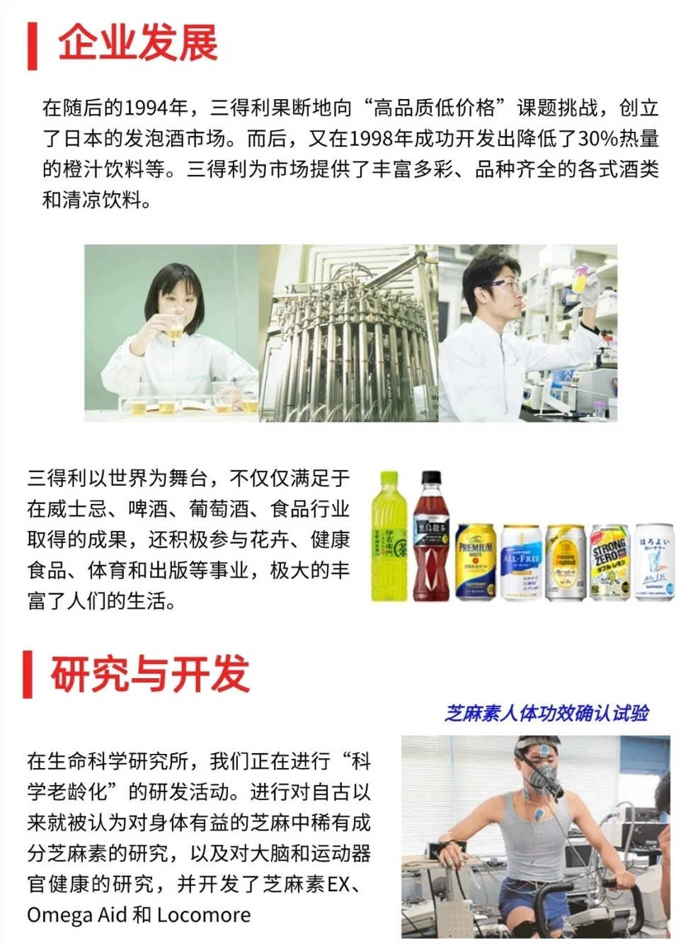 三得利中国，品质生活的引领者
