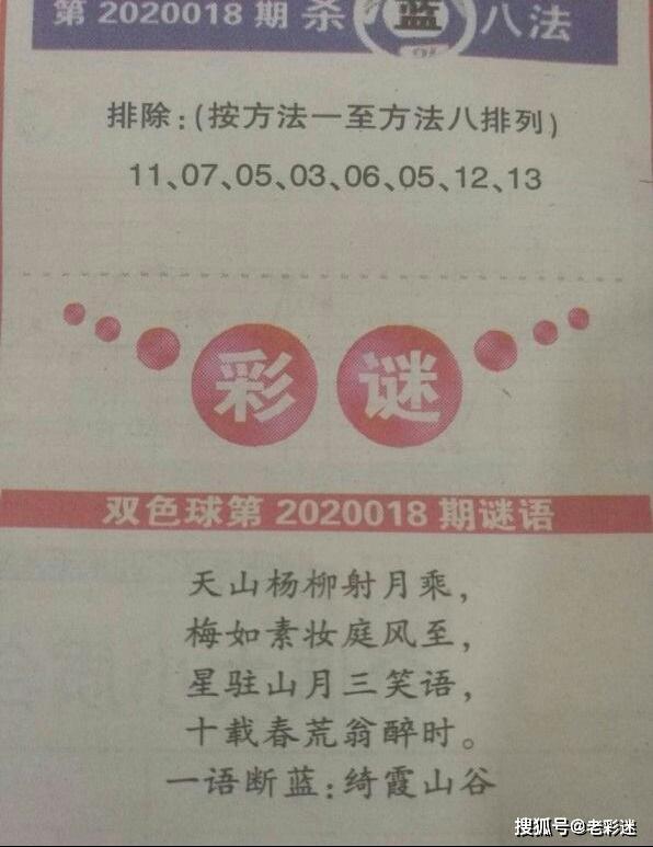 第133期双色球红号与蓝号揭秘