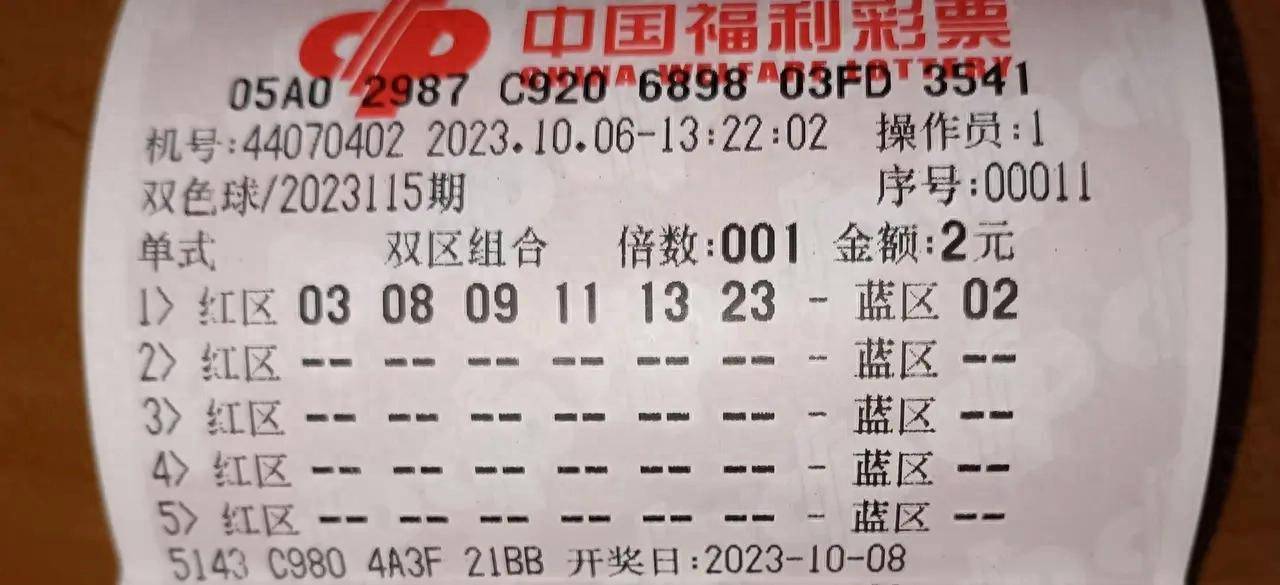 中奖秘诀